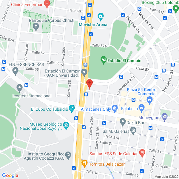 Mapa de The3Go Empanadas