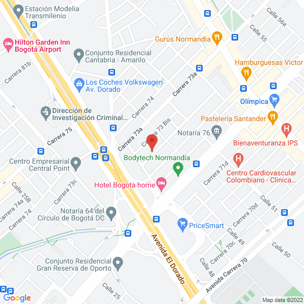 Mapa de Think Tank Publicidad S.A.S.