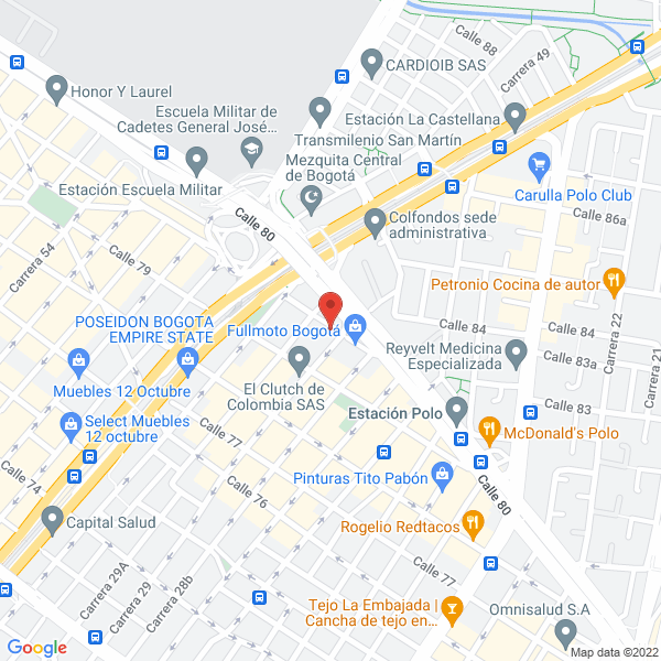 Mapa de Thyms Colombia S.A.S.