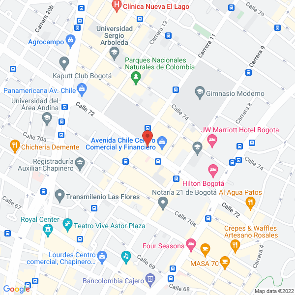 Mapa de Select