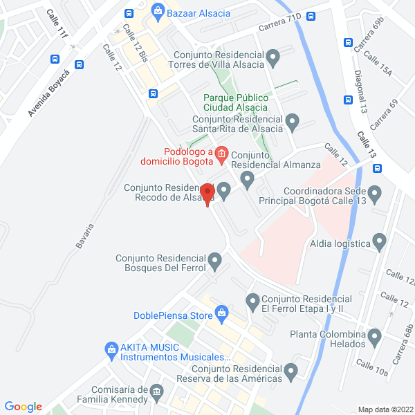 Mapa de Servicios Y Seguridad El Futuro Ltda.