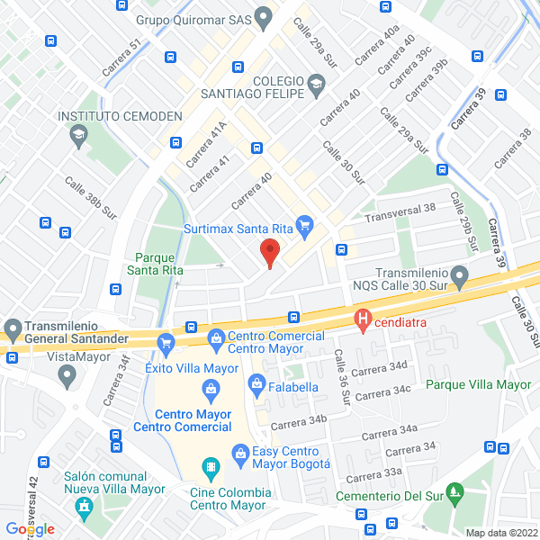 Mapa de Sumintec Ltda