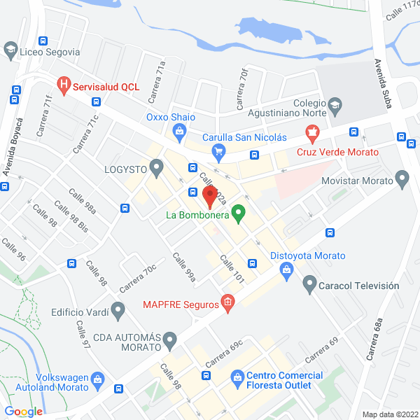 Mapa de Supermercado Arquímedes
