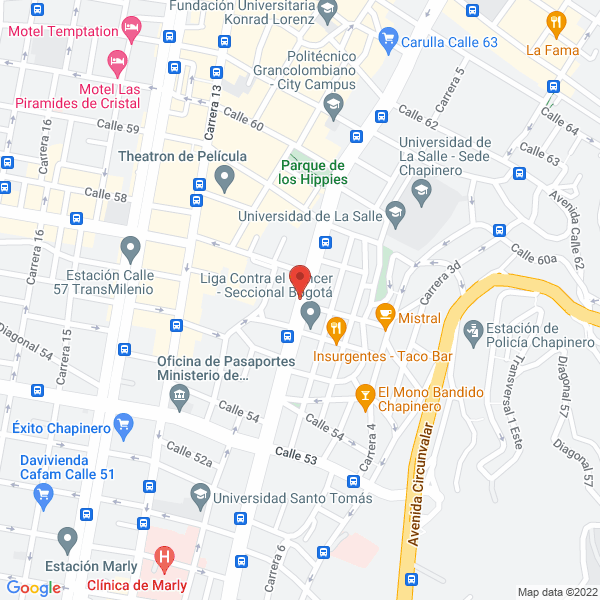 Mapa de Tisok Ltda
