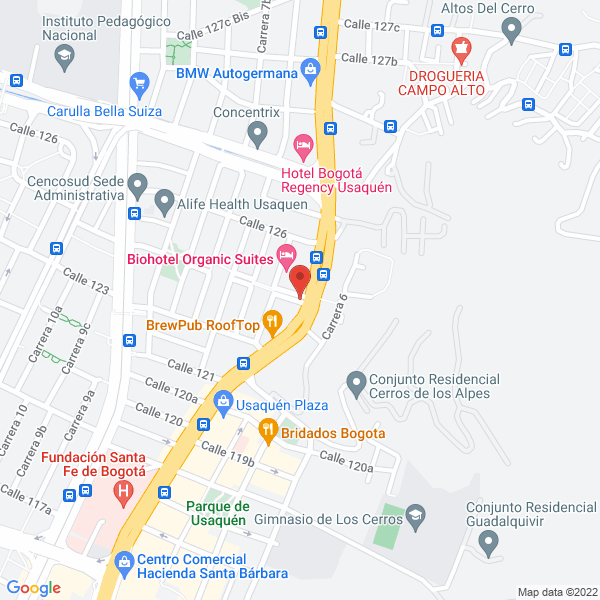 Mapa de Seg De Colombia Ltda.