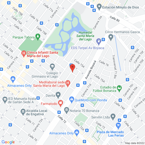 Mapa de Seguridad Gacela Ltda.
