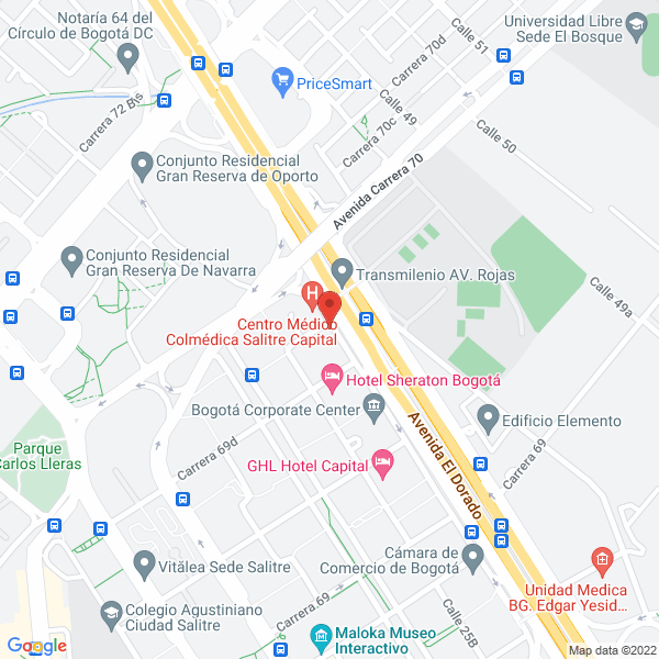 Mapa de Selektron S.A.S