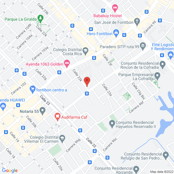 Mapa de Sergeomin Colombia S.A.S.
