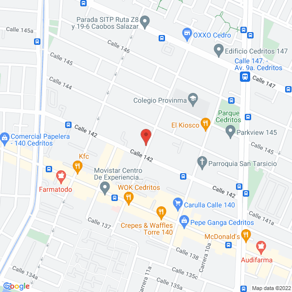 Mapa de Sildecol Ltda.
