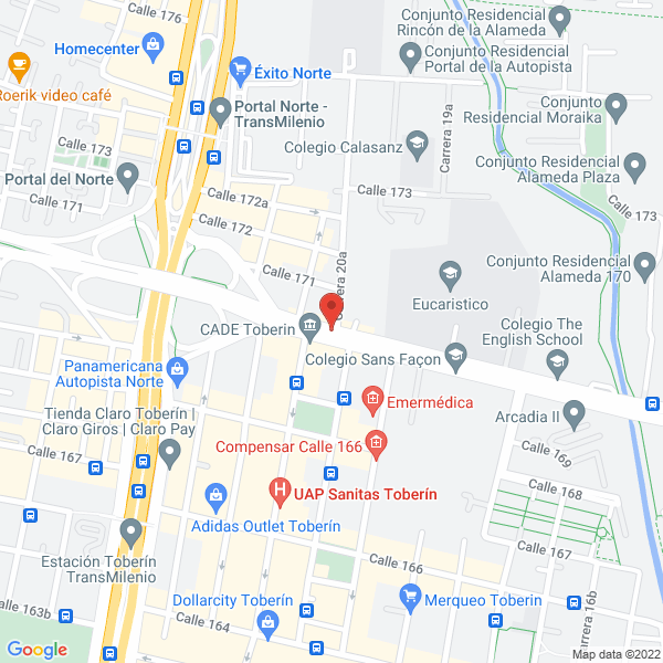 Mapa de Restaurante Stopway