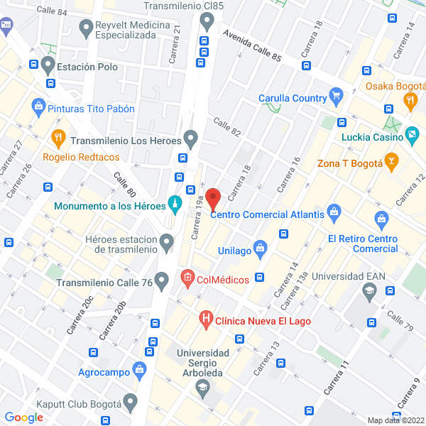 Mapa de Realtech Ltda