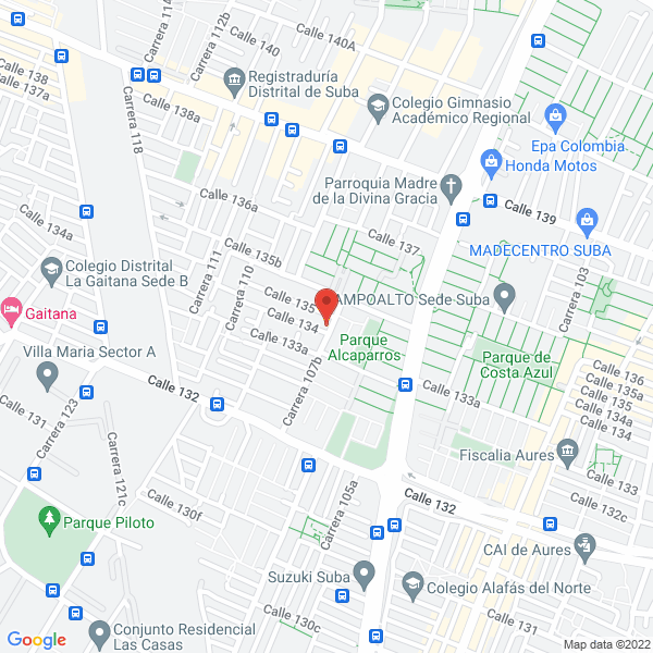 Mapa de Recepciones Y Eventos Imperial