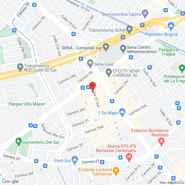 Mapa de Tecnoaplicamos S.A.S