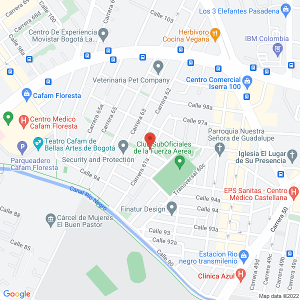 Mapa de Téllez Téllez Rafael Orlando