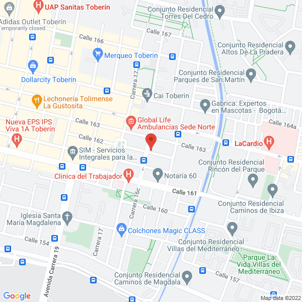 Mapa de Tempo Iluminación Profesional
