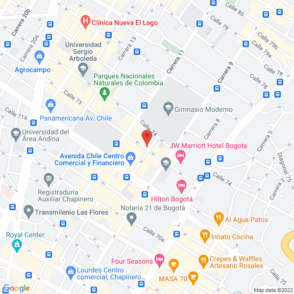 Mapa de Tax & Legal S.A.S.