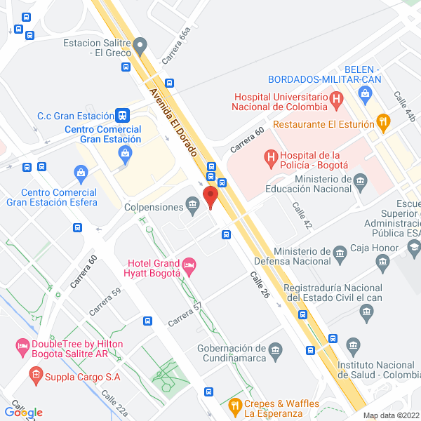 Mapa de Silva Carreño Administración E Ingeniería Sca Ltda.