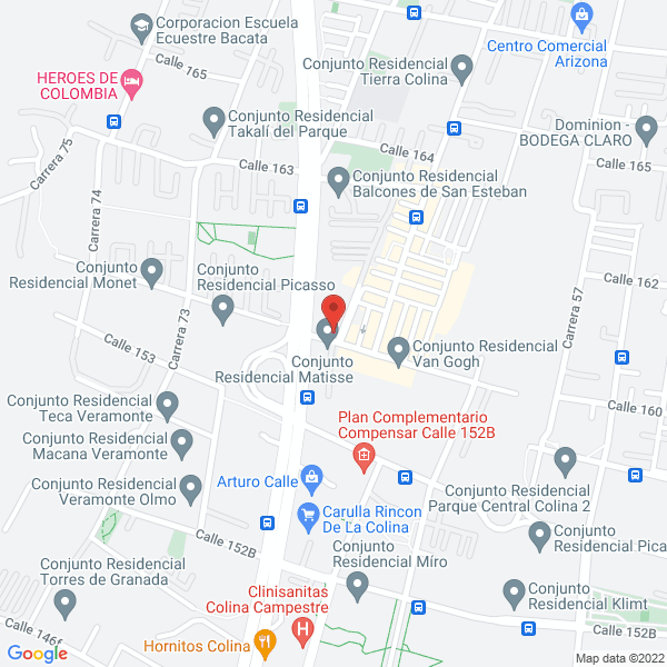 Mapa de Servicio De Ingeniería Xerográfica Ltda.