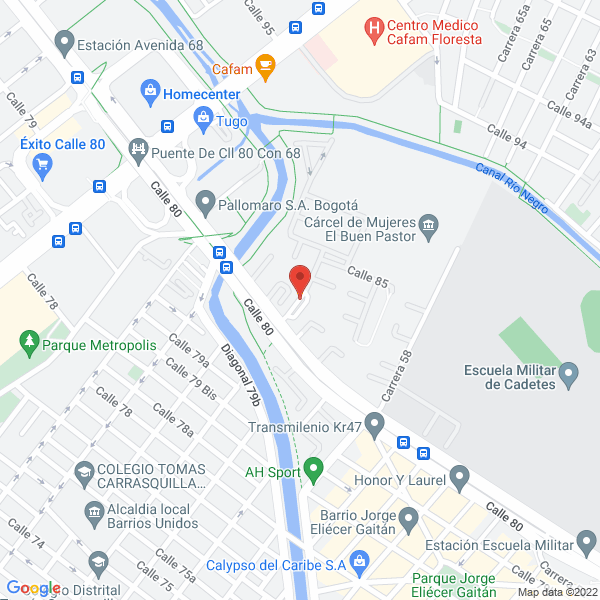 Mapa de Red Expertos Ltda.