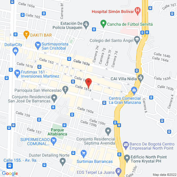 Mapa de Terepale Ltda.