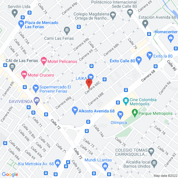 Mapa de Tescotur S.A.