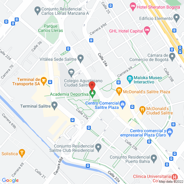 Mapa de Tienda Del Quindio