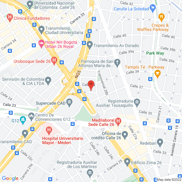 Mapa de Tc Technology Consulting S.A.S.