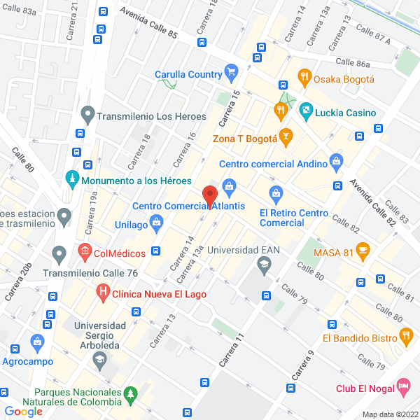 Mapa de Tconversa S.A.S.
