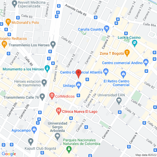 Mapa de Technik Group S.A.S.