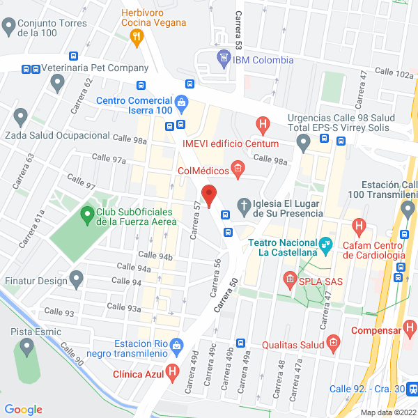 Mapa de Technology Business Partner S.A.S.
