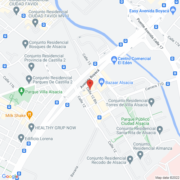 Mapa de Tecni Lavado San Jose S.A.S.