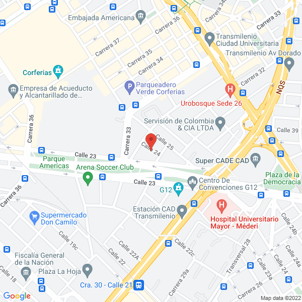 Mapa de Solucionamos Asesores Empresariales Ltda.