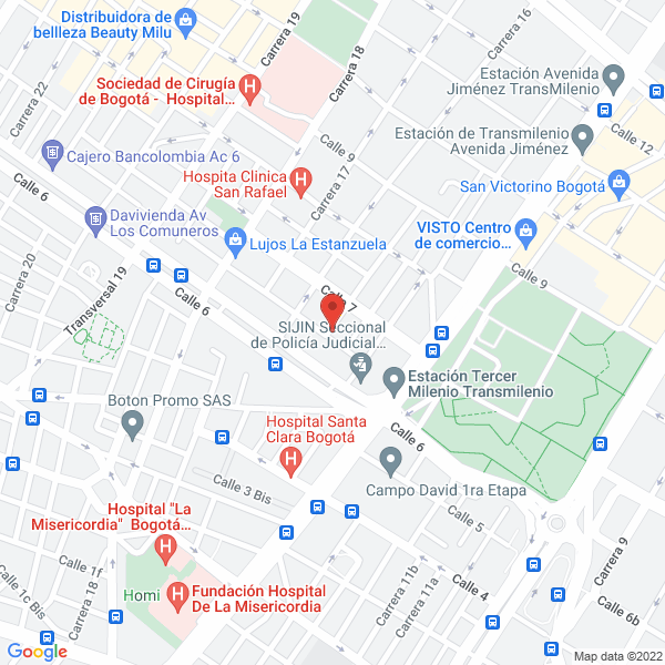 Mapa de Su Rectificadora Ltda.