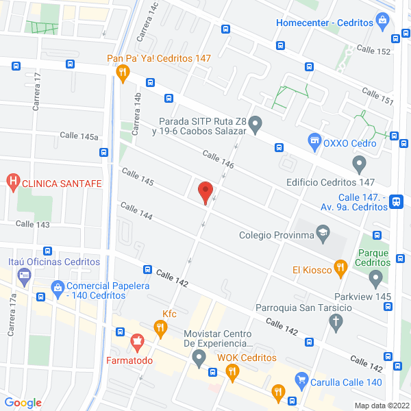 Mapa de Supermercados La Economia