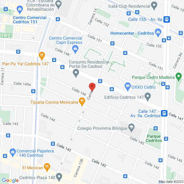 Mapa de Supertiendas Brior