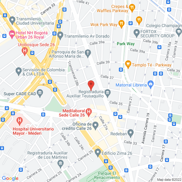 Mapa de Suplair Labs S.A.S.
