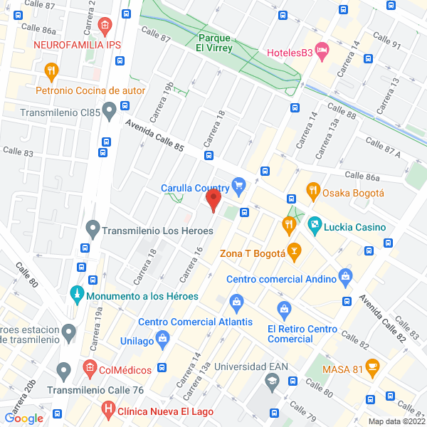 Mapa de Sanguino Alvarez Eliberto