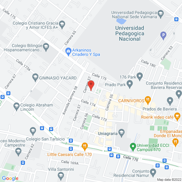 Mapa de Todo Acrílicos Arquitectónicos S.A.S.
