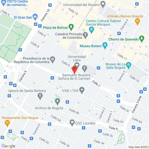 Mapa de A.A. Alcohólicos Anónimos Grupo La Unión