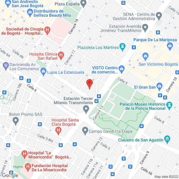 Mapa de Almacén El Chevrolet