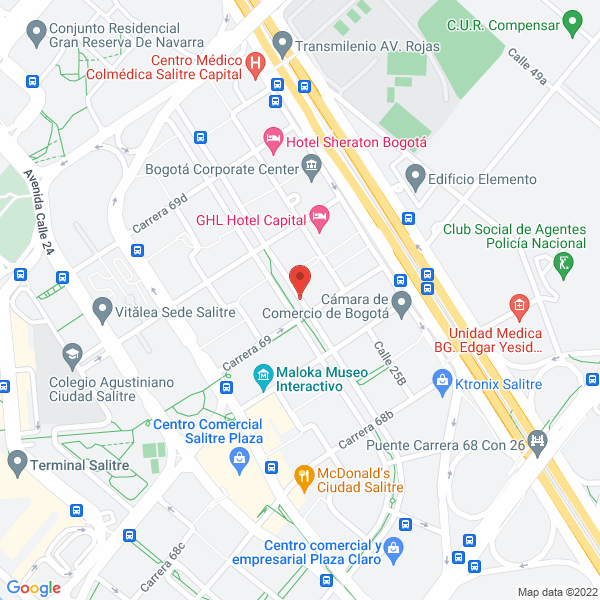 Mapa de Smero Jurídico Y Trámites Colombia