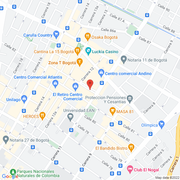 Mapa de Arquitectura Y Concreto S.A.