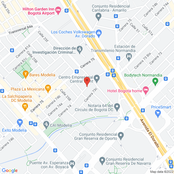 Mapa de Abc Tecnología S.A.S.