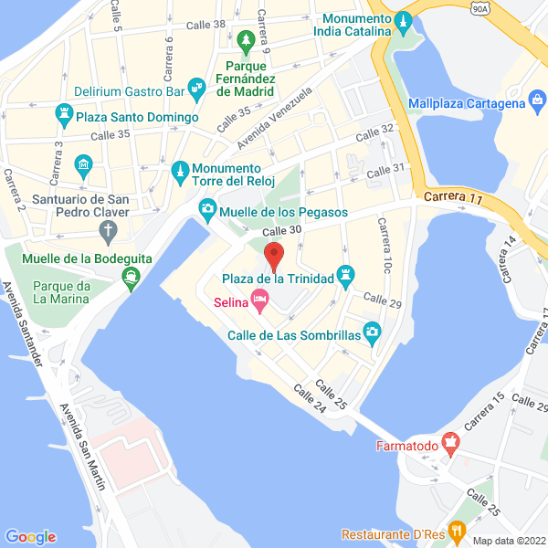 Map of Laboratorio Clínico Génesis Del Caribe Ltda.