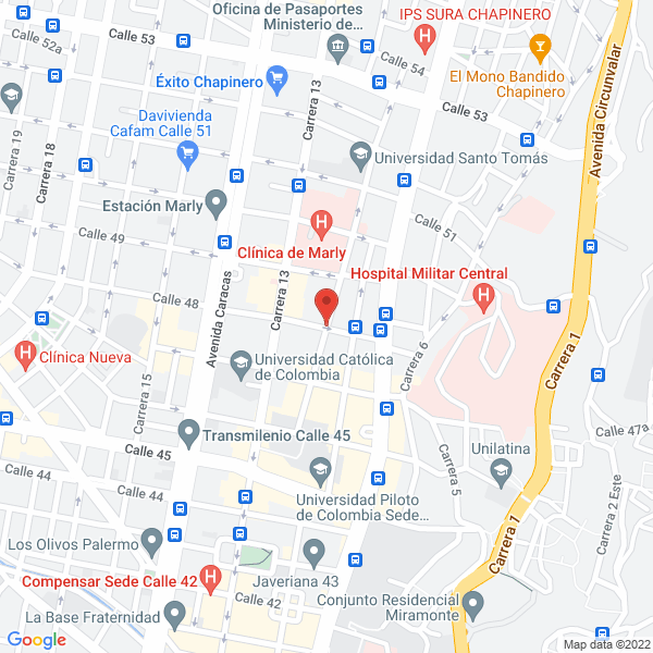 Mapa de Asesorías Psicológicas