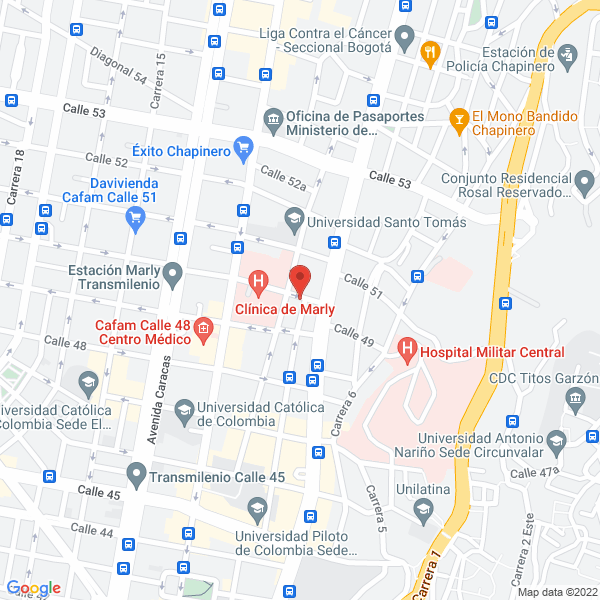 Mapa de Somedent S.A.S.