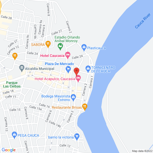 Map of Laboratorio Clínico Central