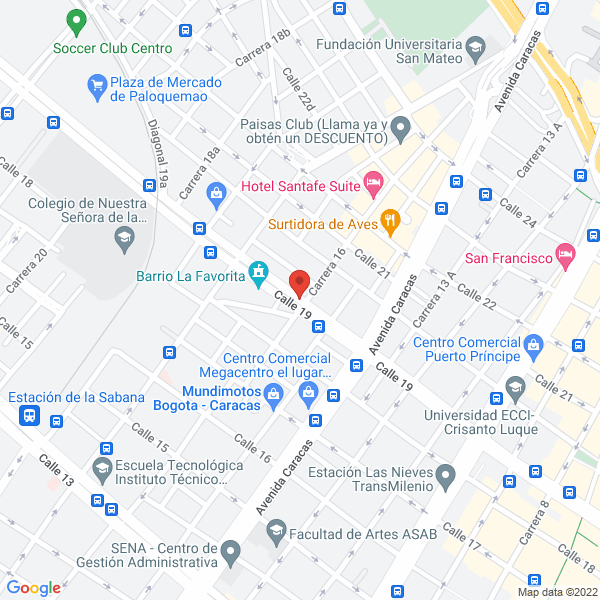 Mapa de Refrigeración Polo Norte S.A.S