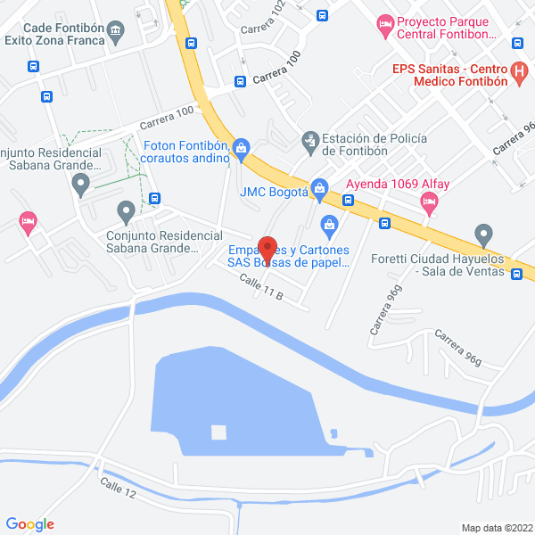 Mapa de Cornetas Discoraire Ltda