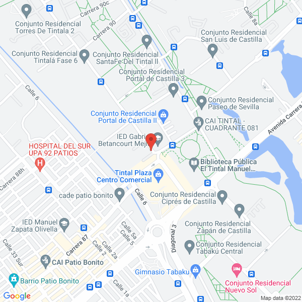 Mapa de Wilson Villamil Parra
